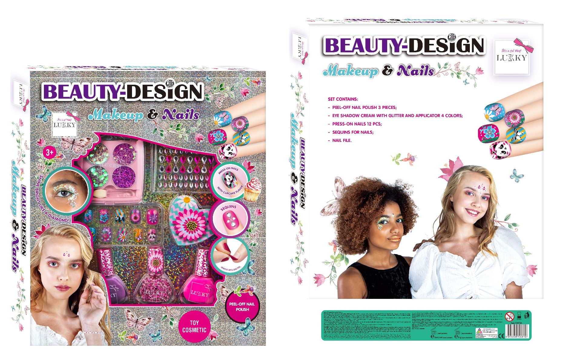 Buy Lukky Set Beauty Design Make Up & Nails | Yallatoys.com