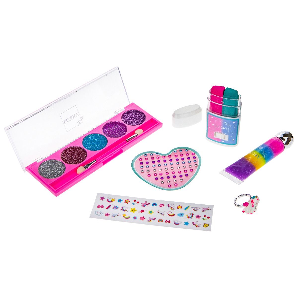 Buy Lukky Set Beauty Design Hair and Make Up | Yallatoys.com