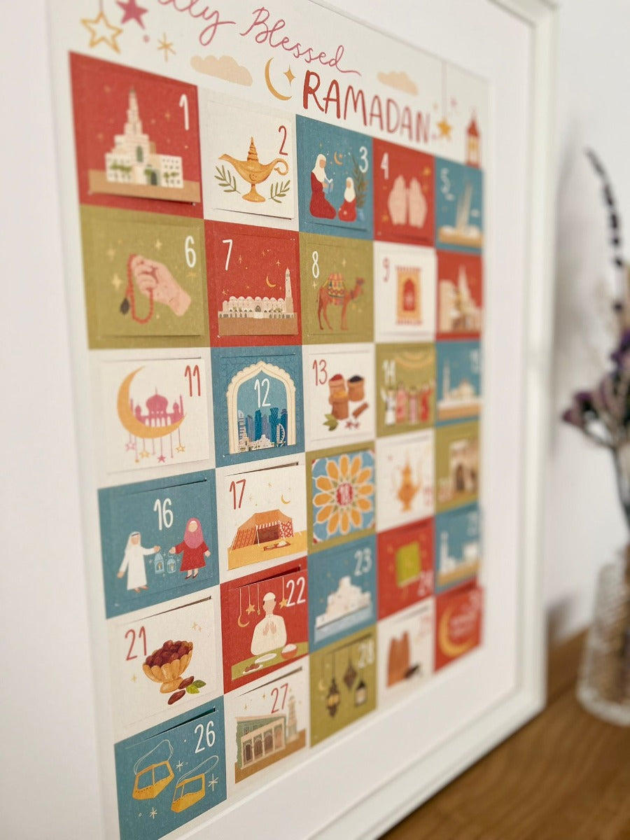 Buy Ramadan Advent Calendar Frame | Yallatoys.com