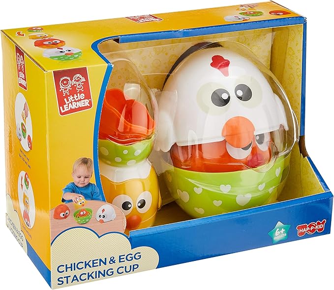 Buy Little Learner Chicken & Egg Stack Toy | Yallatoys.com