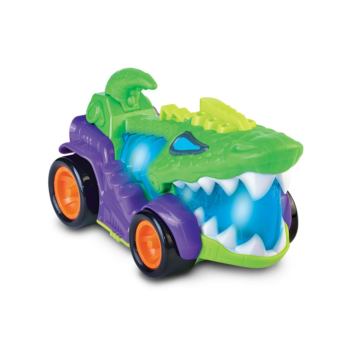 Buy Little Learners Shark and Croco Mars Chompin Racer Toy Green | Yallatoys.com