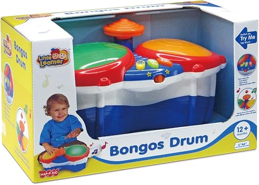 Buy Little Learner My First Bongos Drum Toy | Yallatoys.com