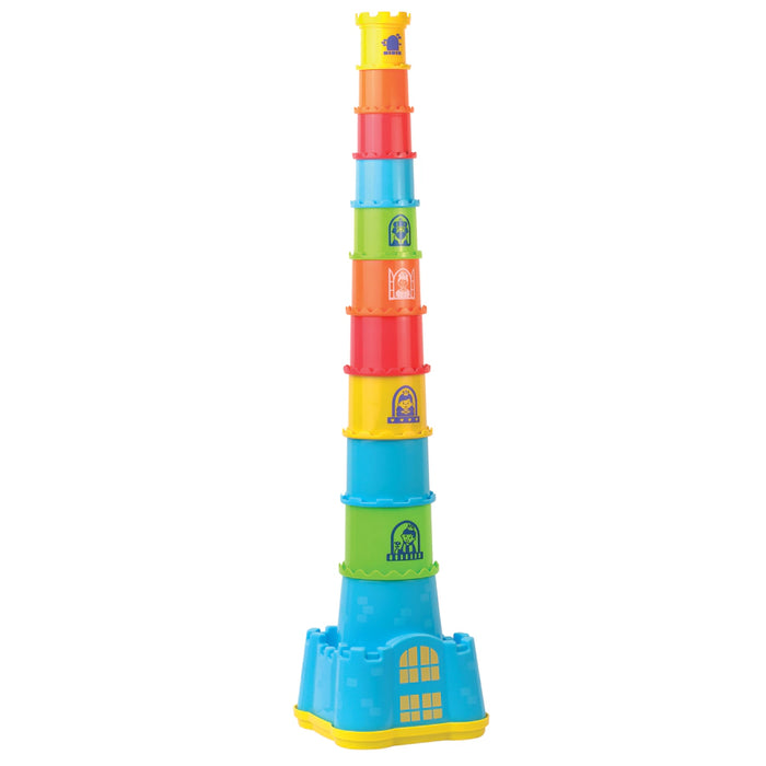 Buy Little Learner Castle Stacking Cup Pack of 11 | Yallatoys.com