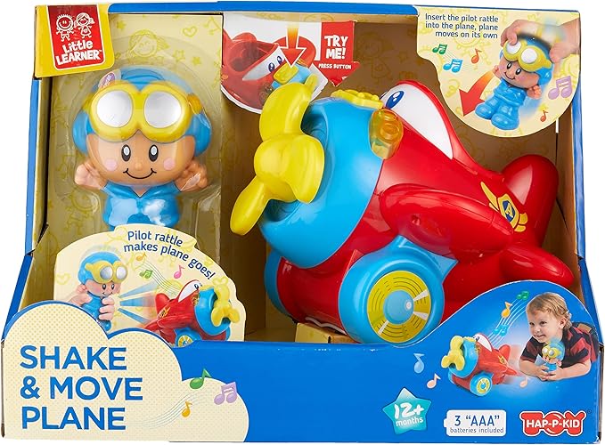 Buy Little Learner Shake & Move Plane | Yallatoys.com