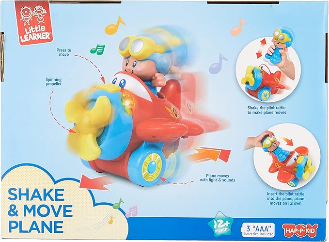 Buy Little Learner Shake & Move Plane | Yallatoys.com