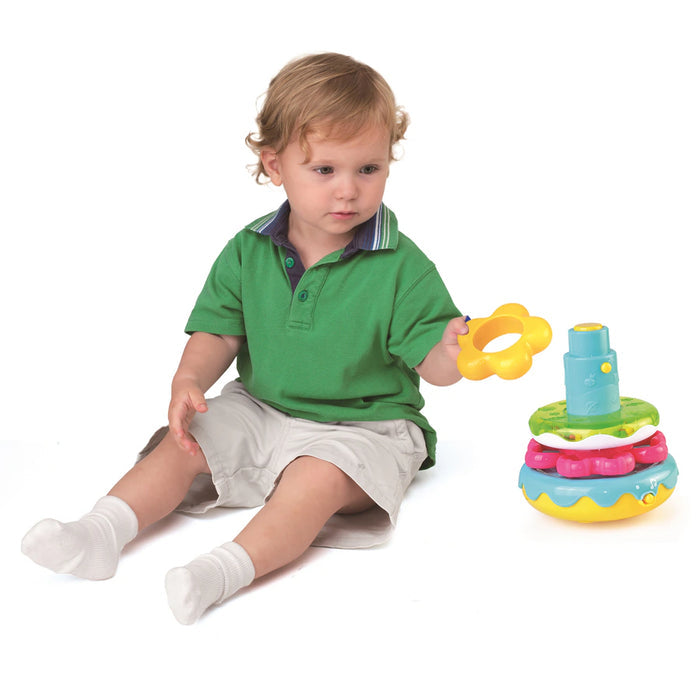 Buy Little Learner Wobbly Dino Stacking Rings Toy Set | Yallatoys.com