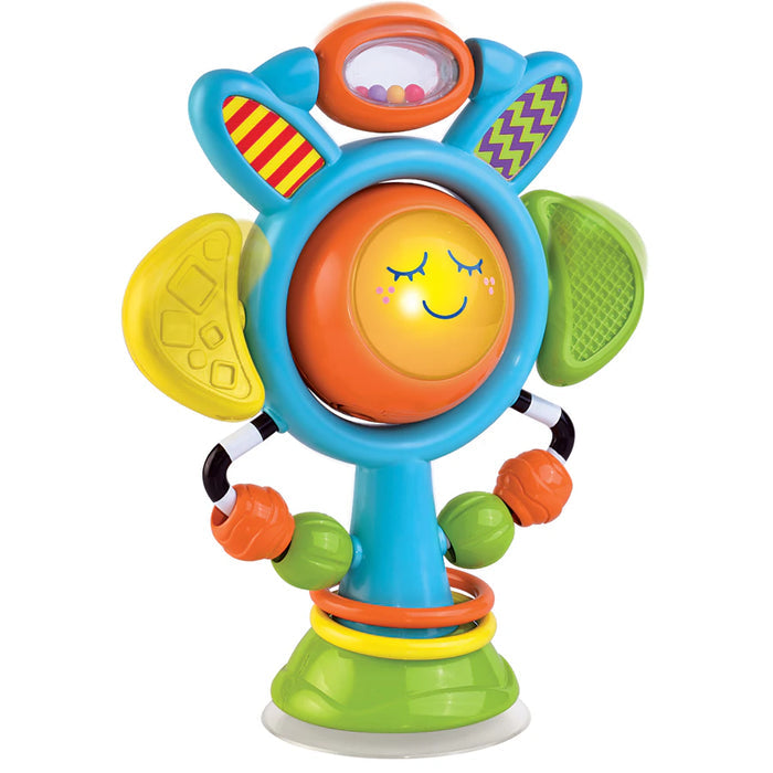 Buy Little Learner Sun N Glow Light Up High Chair Toy Blue | Yallatoys.com