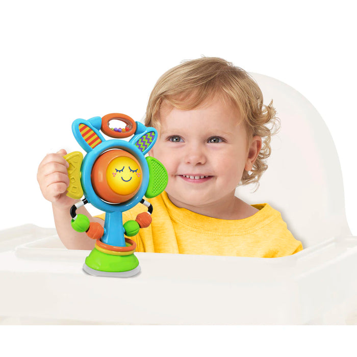 Buy Little Learner Sun N Glow Light Up High Chair Toy Blue | Yallatoys.com