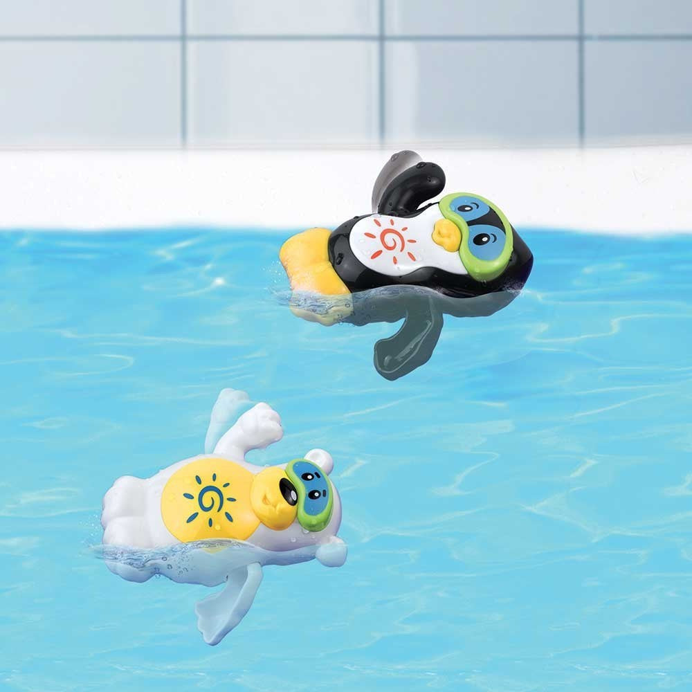 Buy Little Learners Arctic Swimmer Wind Up Bath Toy (Sold Separately Subject To Availability) | Yallatoys.com