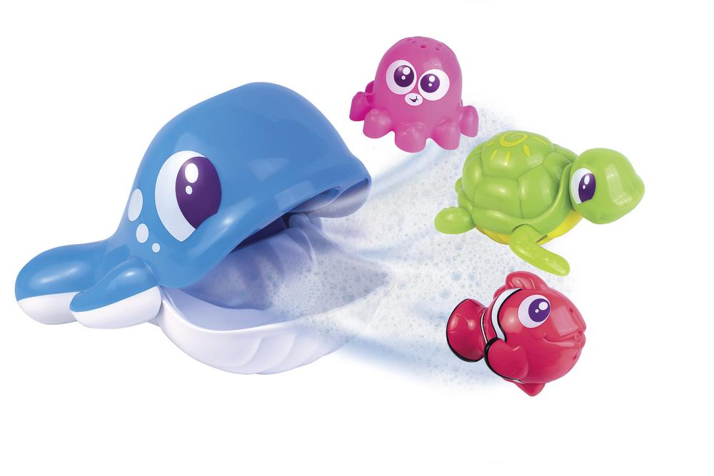 Buy Little Learner Whale N Friends Bath Toy Set 4pcs | Yallatoys.com