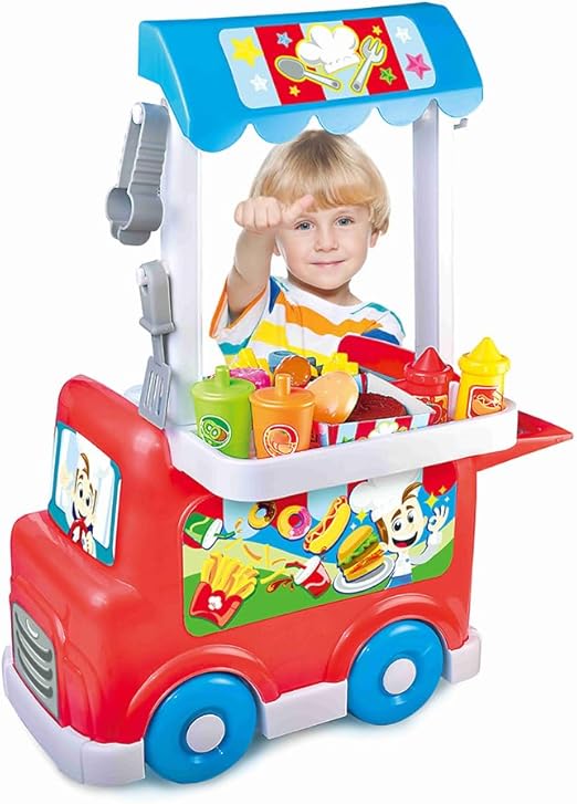 Buy Little Learners Deli Truck Playset 26pcs | Yallatoys.com