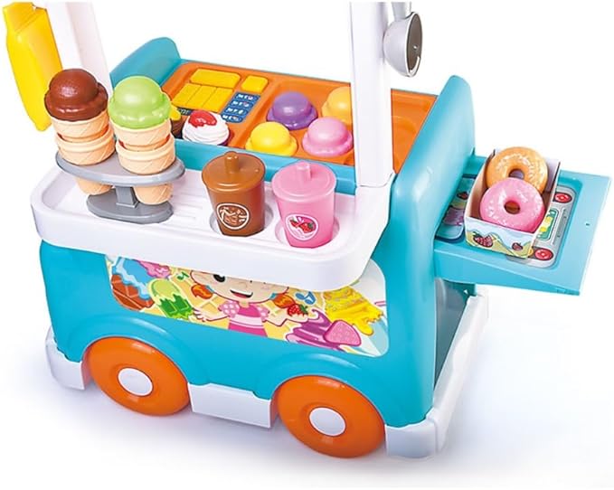 Buy Little Learners Ice Cream Truck Playset 26 Pieces
 | Yallatoys.com
