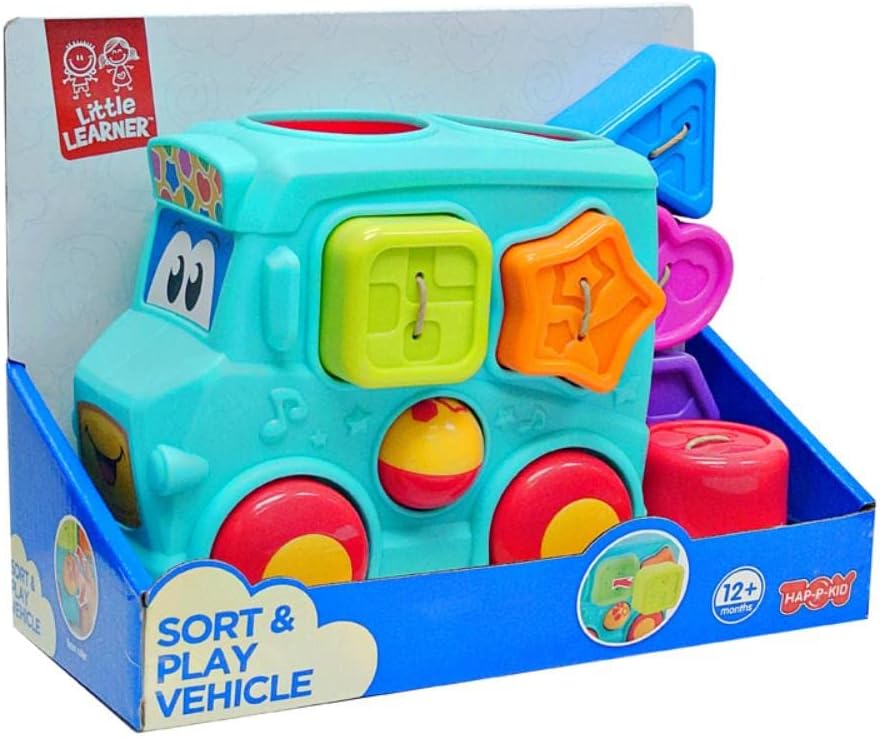 Buy Little Learner Sort And Play Vehicle Early Learning Toy | Yallatoys.com