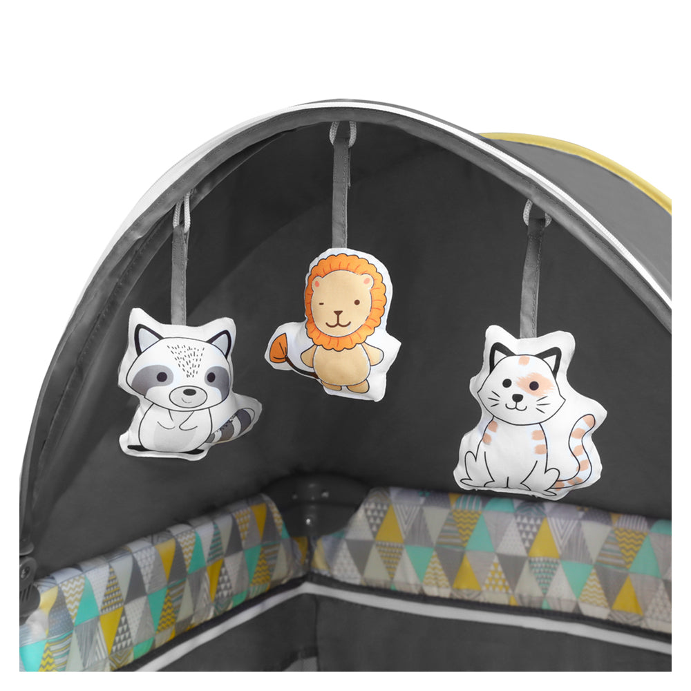 Lionelo Sven Plus 2 In 1 Travel Bed Playpen Yellow Lionelo Yallatoys
