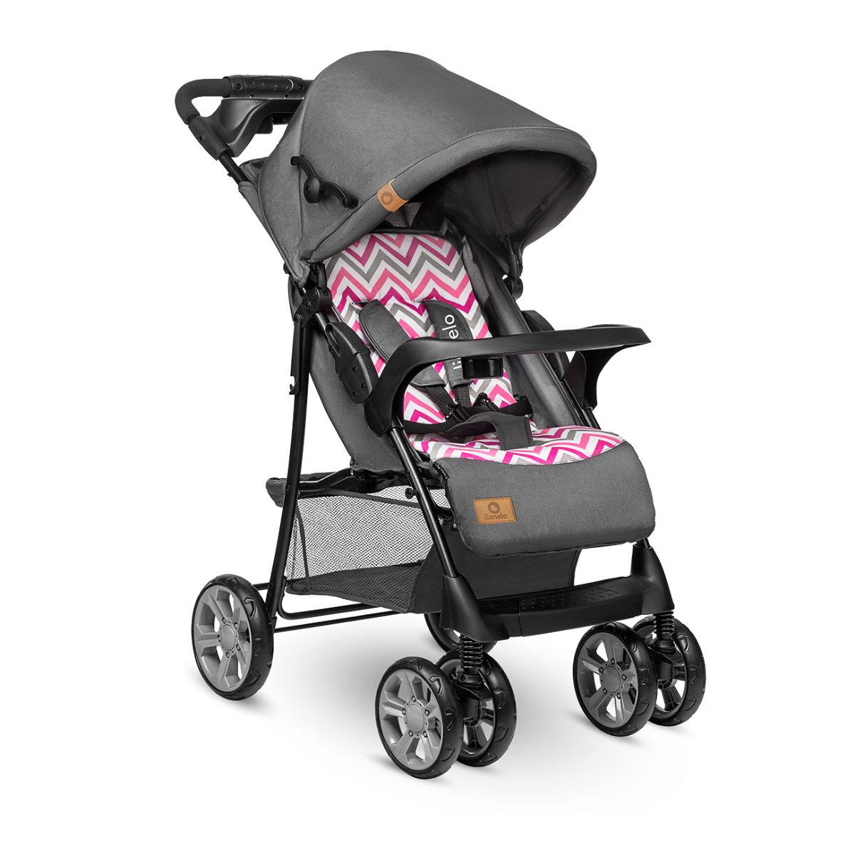 Lionelo Emma Plus Stroller Pink Lionelo Yallatoys