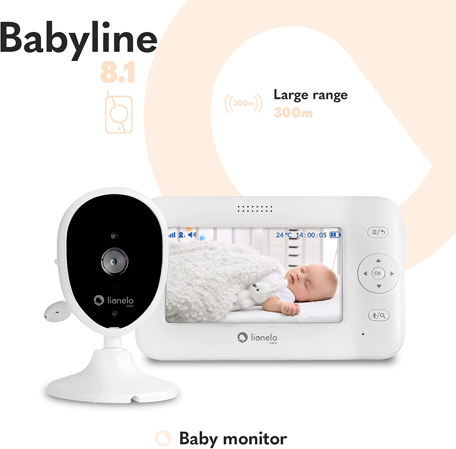 Lionelo Electronic Nanny Babyline 8.1 Lionelo Yallatoys