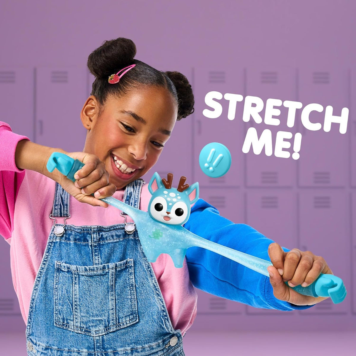 Buy Little Live Pets Hug N Hang Zoogooz Duroo Deer Interactive Electronic Squishy Stretchy Toy Pet | Yallatoys.com