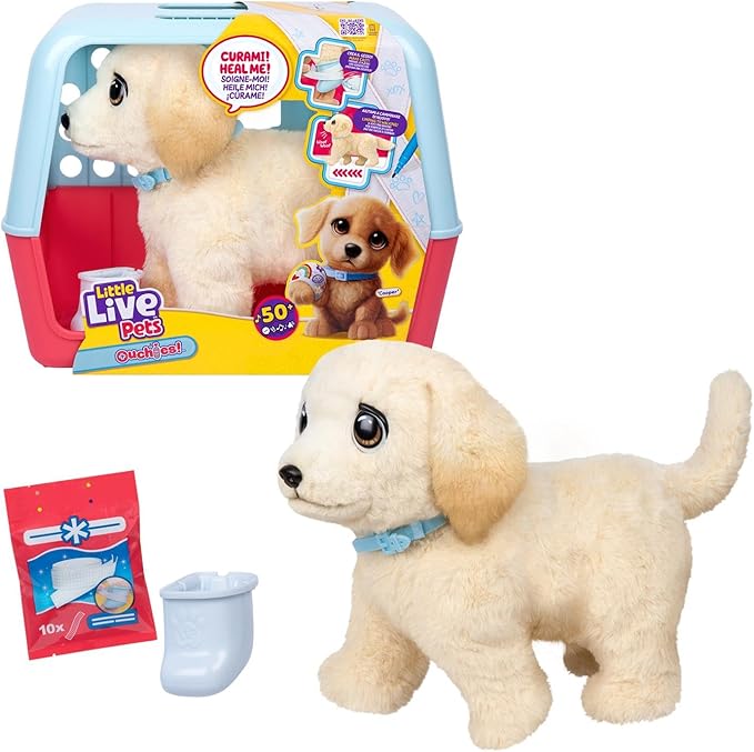 Buy Little Live Pets Ouchies Deluxe Electronic Puppy Playset Cooper | Yallatoys.com