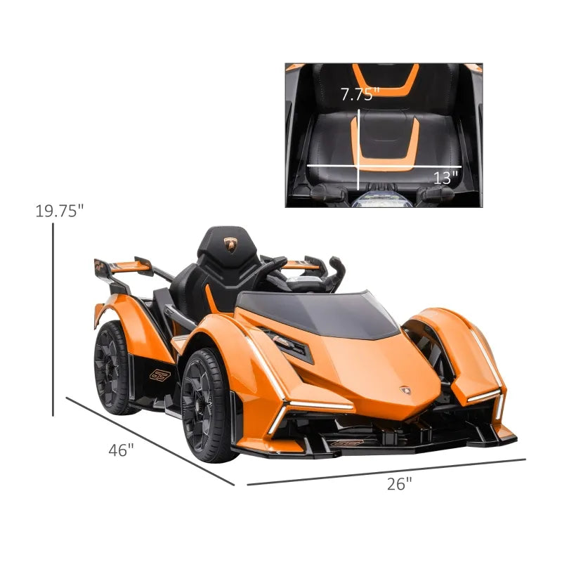 Buy Lamborghini Vision Gran Turismo V12 Edition Orange | Yallatoys.com
