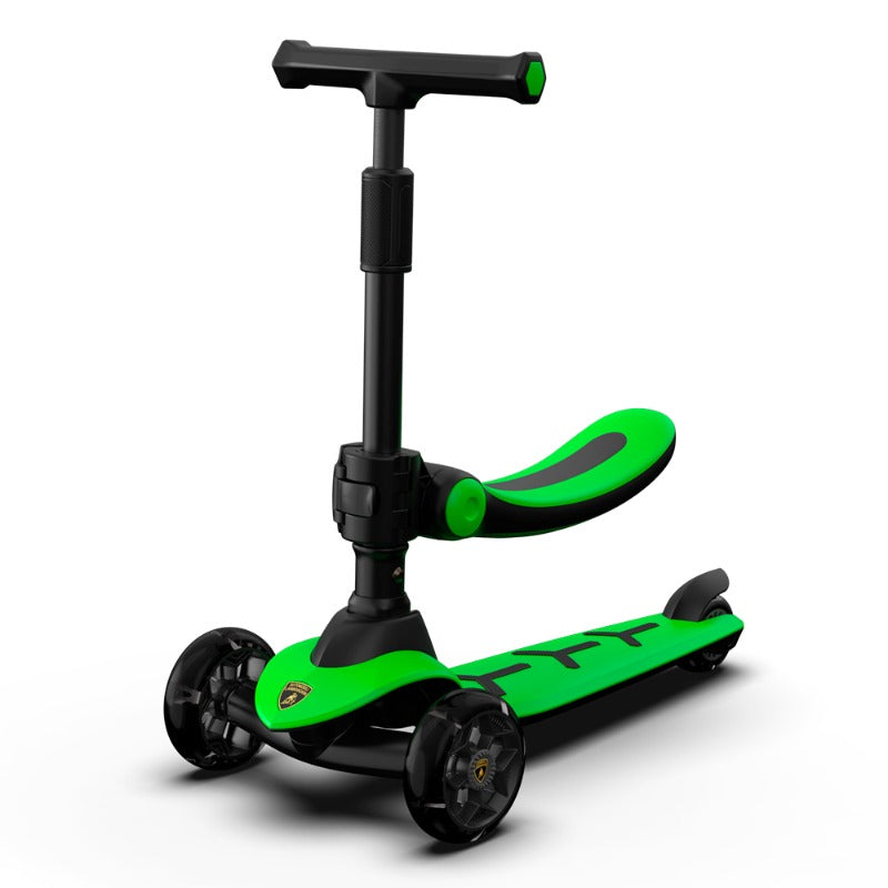 Buy Lamborghini Scooter With Seat Green | Yallatoys.com