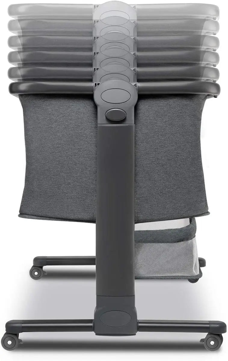 Lionelo Timon 3 In 1  Bedside Cot Standalone Travel Bed With Mattress  Grey Lionelo Yallatoys