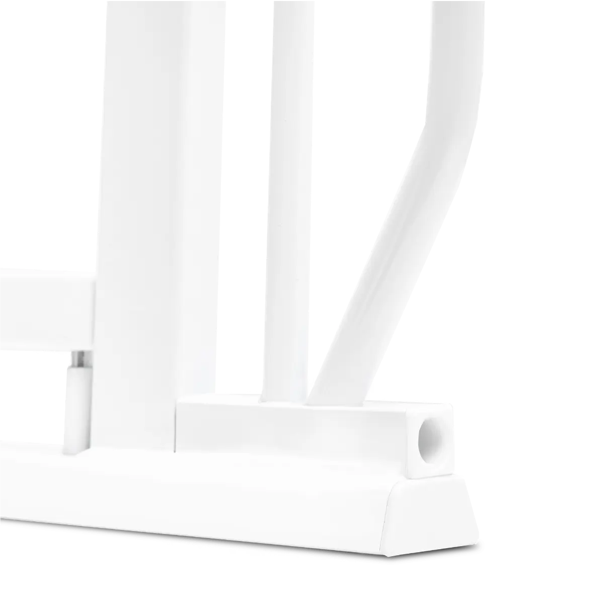 Lionelo Truus Slim with LED Lamp Stair Safety Gate White Yallamomz Yallatoys