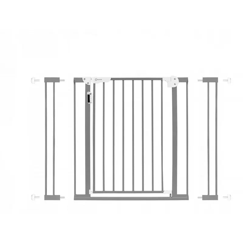 Lionelo Truus Slim with LED Lamp Stair Safety Gate Grey Yallamomz Yallatoys