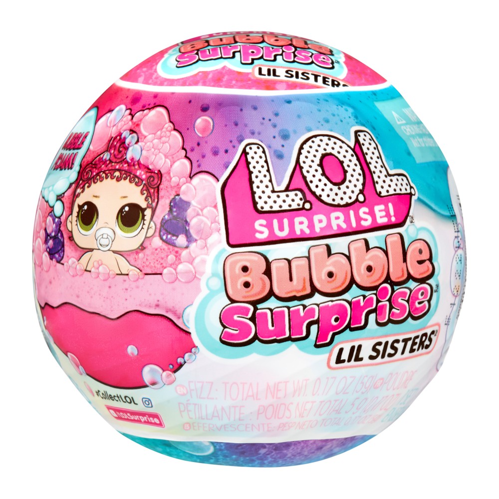 Buy LOL Surprise Bubble Surprise LiL Sister (Sold Separately Subject to Availability) | Yallatoys.com