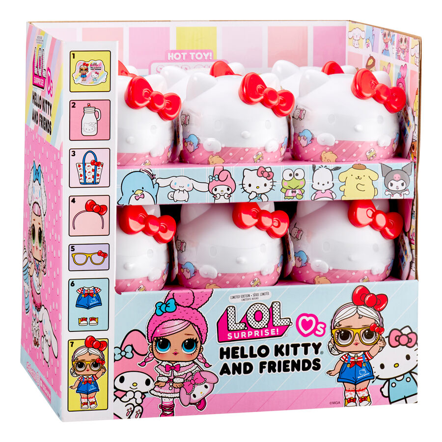 Buy LOL Surprise Loves Hello Kitty & Friends Tots (Sold Separately Subject to availability) | Yallatoys.com