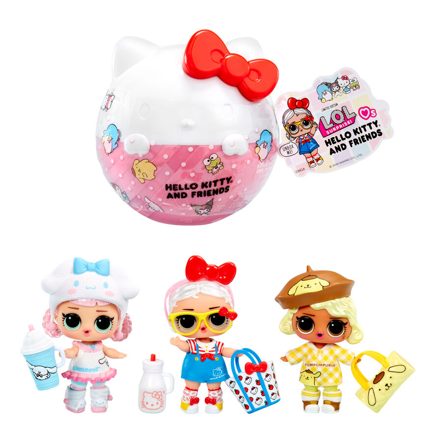 Buy LOL Surprise Loves Hello Kitty & Friends Tots (Sold Separately Subject to availability) | Yallatoys.com