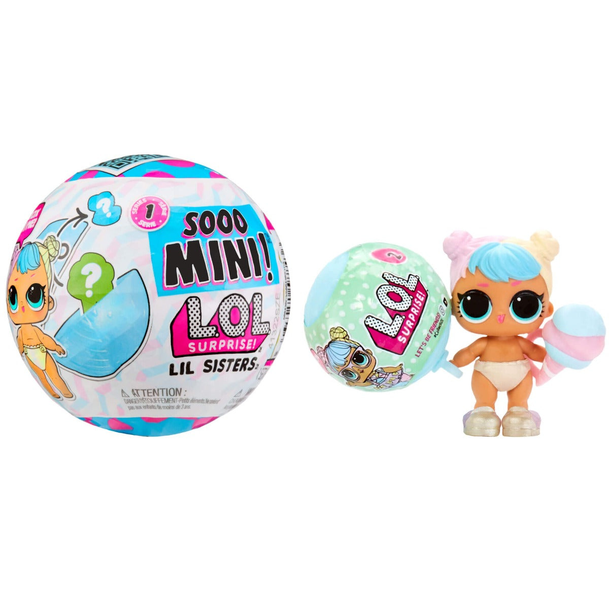 Buy LOL Sooo Mini Lil Sisters Collectible with 5 Surprises (Sold Separately Subject to Availability) | Yallatoys.com