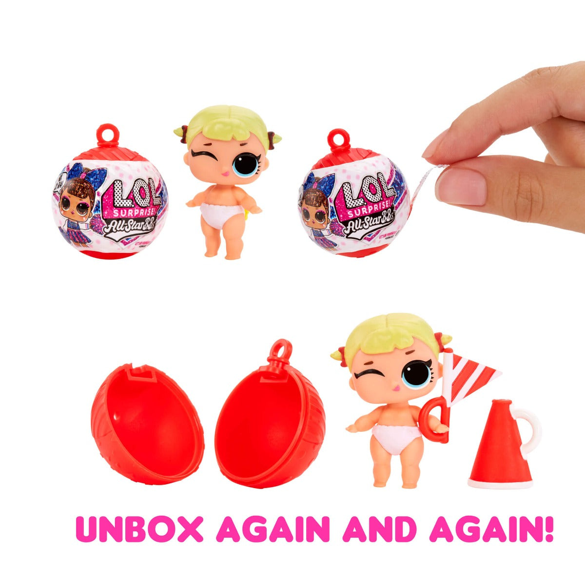 Buy LOL Sooo Mini Lil Sisters Collectible with 5 Surprises (Sold Separately Subject to Availability) | Yallatoys.com
