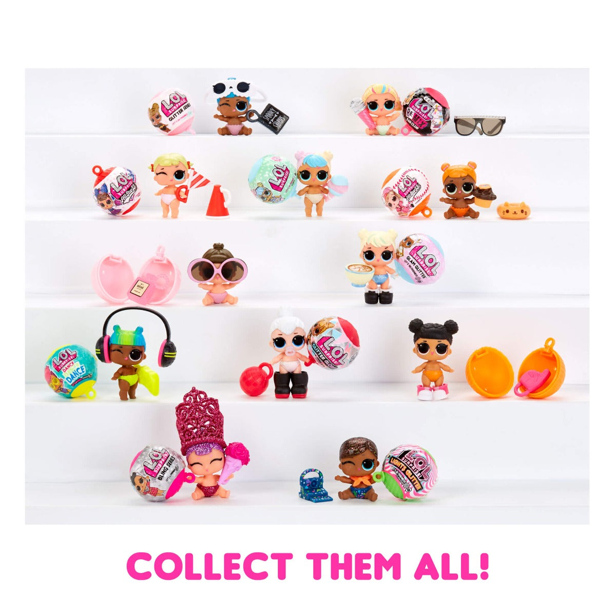 Buy LOL Sooo Mini Lil Sisters Collectible with 5 Surprises (Sold Separately Subject to Availability) | Yallatoys.com
