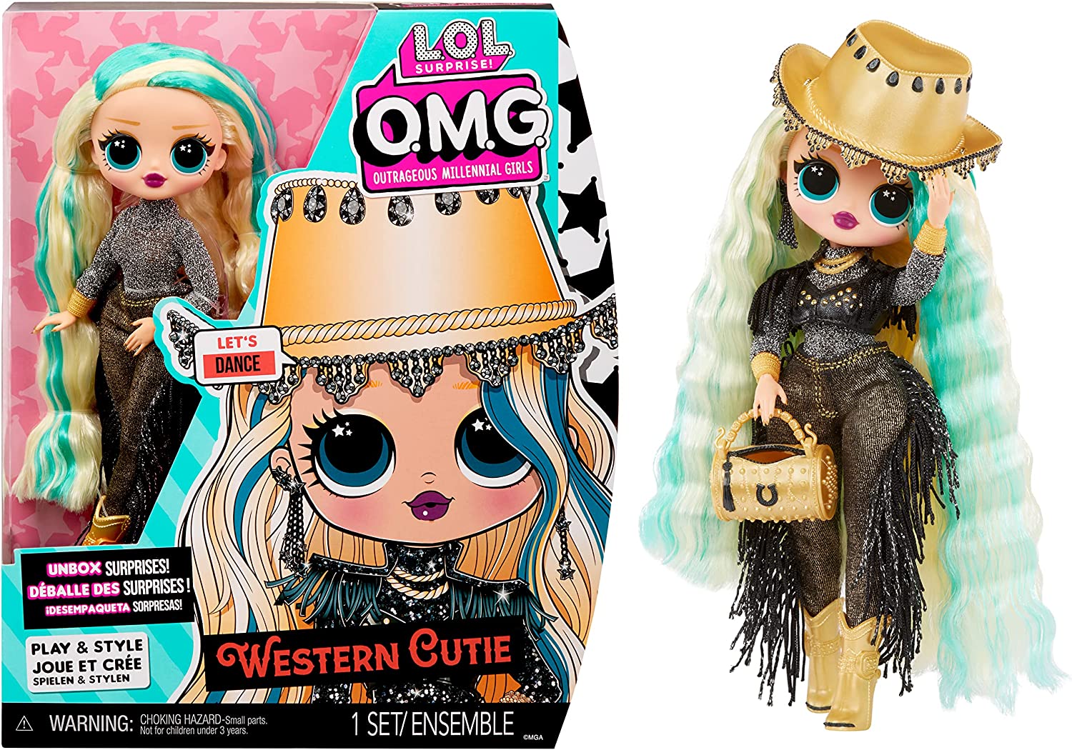 Buy LOL Surprise OMG Western Cutie Fashion Doll with Multiple Surprises and Fabulous Accessories | Yallatoys.com