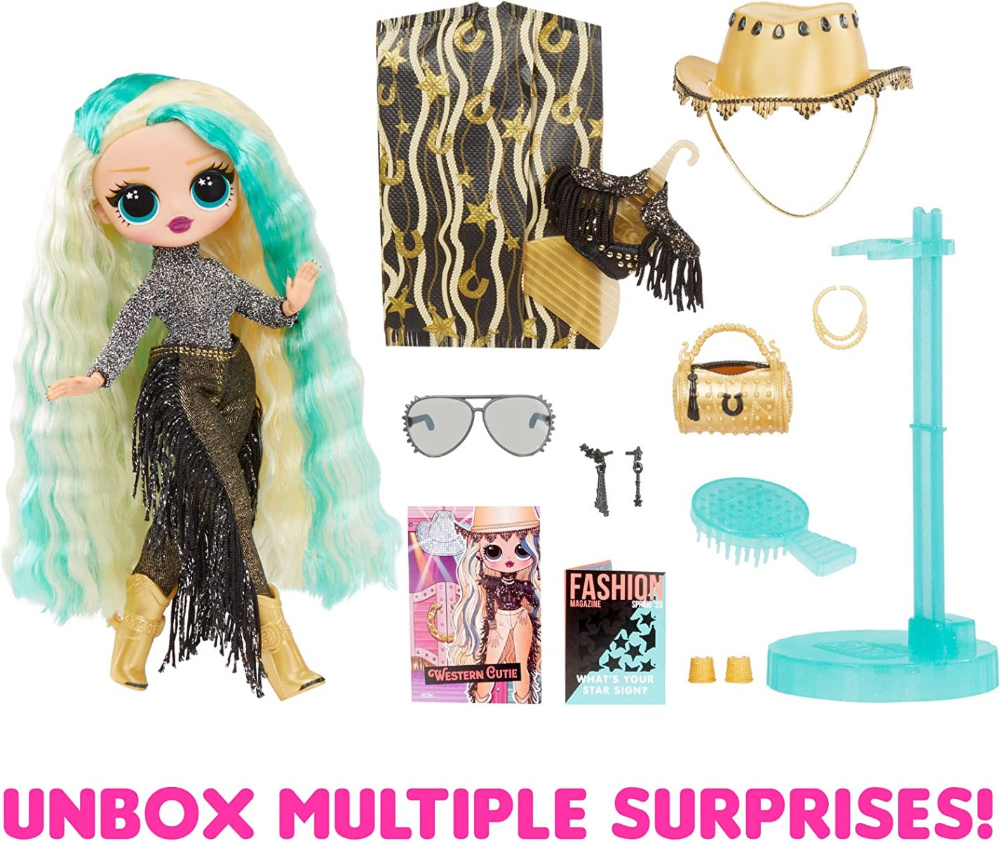 Buy LOL Surprise OMG Western Cutie Fashion Doll with Multiple Surprises and Fabulous Accessories | Yallatoys.com