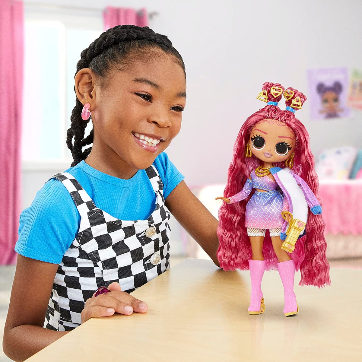 Buy LOL Surprise OMG Golden Heart Fashion Doll with Multiple Surprises and Fabulous Accessories | Yallatoys.com