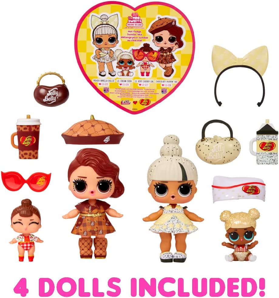 Buy LOL Surprise Loves Mini Sweets Deluxe Series 2 with 4 Dolls | Yallatoys.com