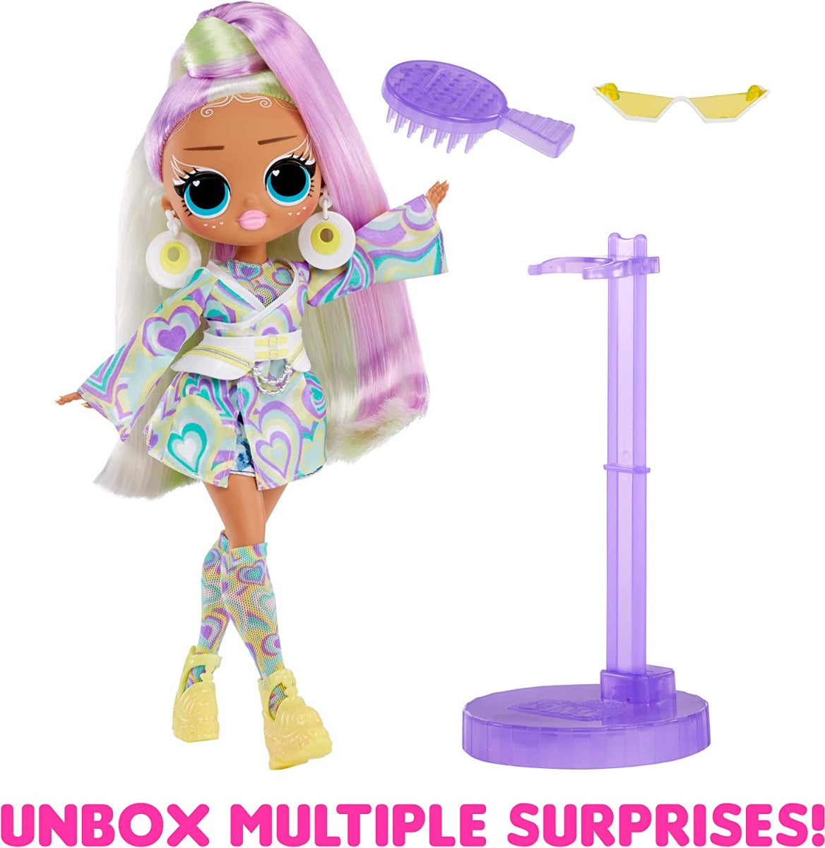 Buy LOL Surprise OMG Sunshine Color Change Sunrise Fashion Doll with Color Changing Hair and Fashions and Multiple Surprises | Yallatoys.com