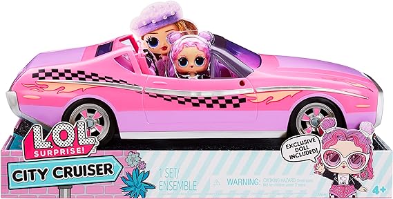 Buy LOL Surprise City Cruiser Pink and Purple Sports Car | Yallatoys.com
