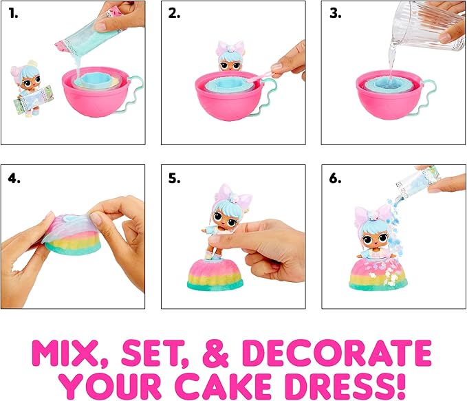 Buy Lol Surprise Mix & Make Birthday Cake Tots (Sold Separately Subjected To Availability) | Yallatoys.com