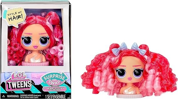 Buy LOL Surprise Tweens Surprise Swap Styling Heads Including Fabulous Hair Accessories and Gorgeous Hair (Sold Separately Subject to Availability) | Yallatoys.com
