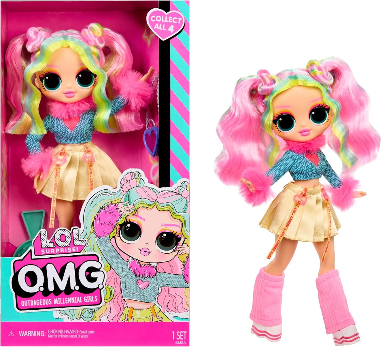 Buy LOL Surprise OMG Doll Bubblegum DJ | Yallatoys.com