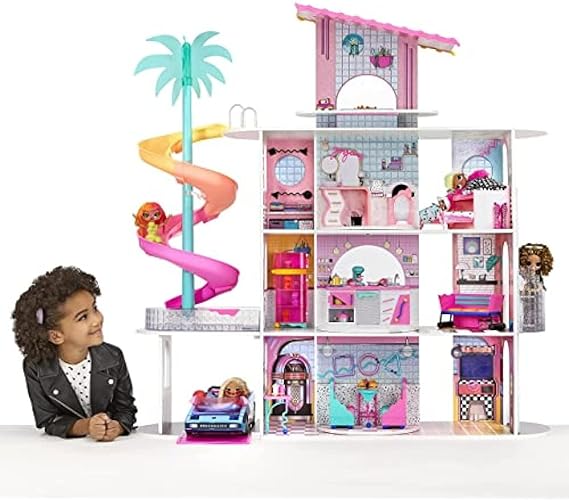 Buy Lol Surprise Omg House Of Surprises Real Wood Dollhouse | Yallatoys.com