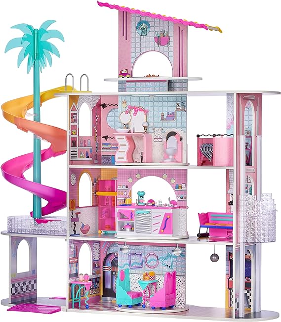 Buy Lol Surprise Omg House Of Surprises Real Wood Dollhouse | Yallatoys.com