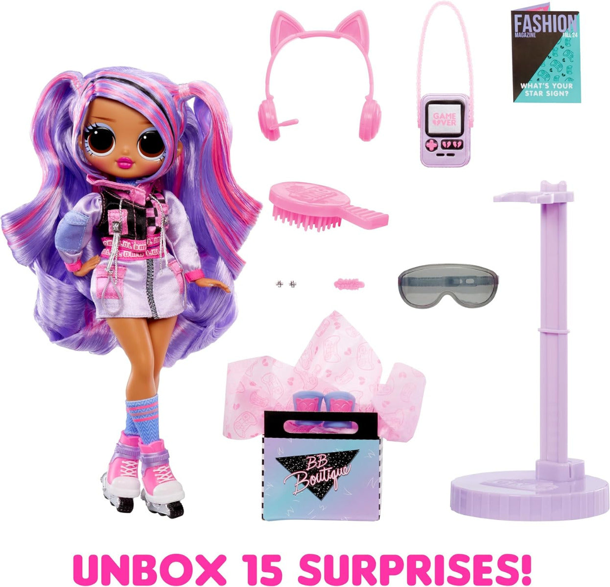 Buy LOL Surprise Omg Ace Fashion Doll With 15 Surprises | Yallatoys.com