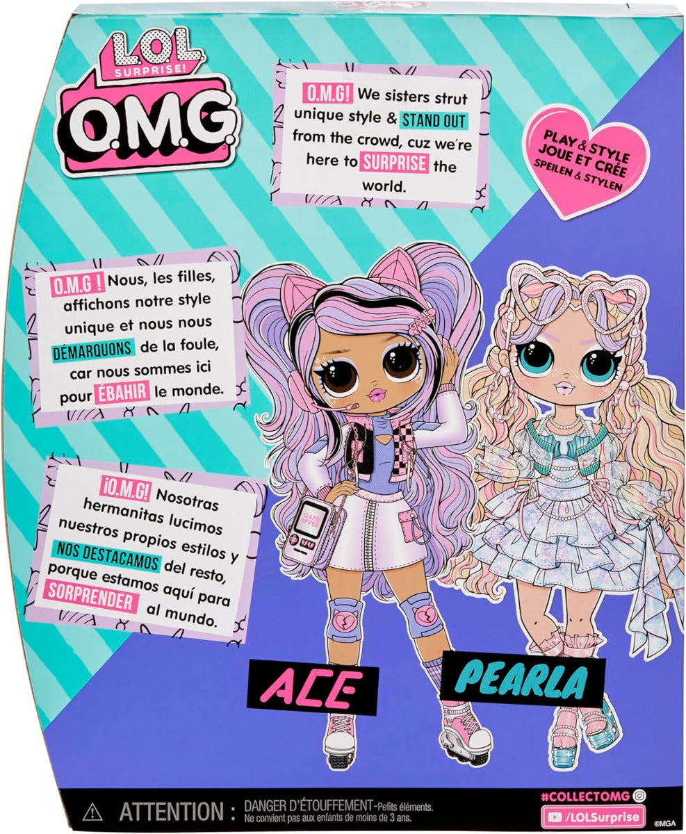 Buy LOL Surprise Omg Ace Fashion Doll With 15 Surprises | Yallatoys.com