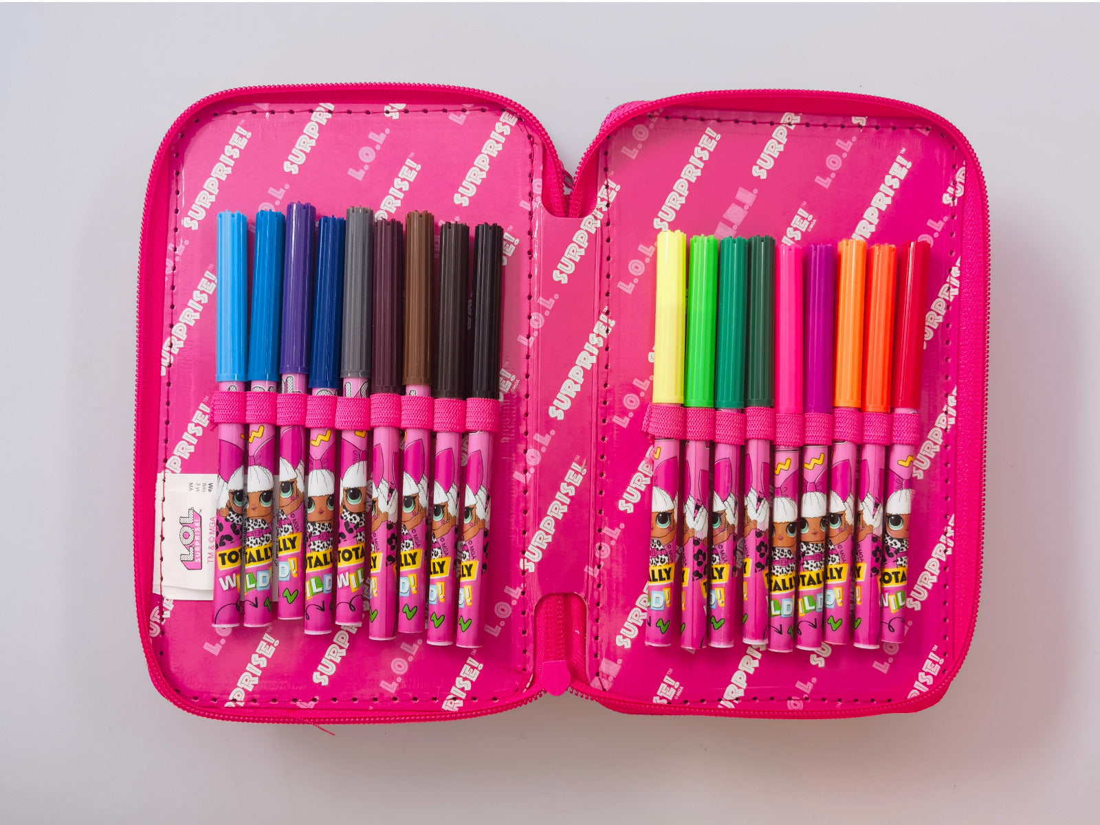 Buy Lol Surprise 3 Zippers Pencil Case | Yallatoys.com