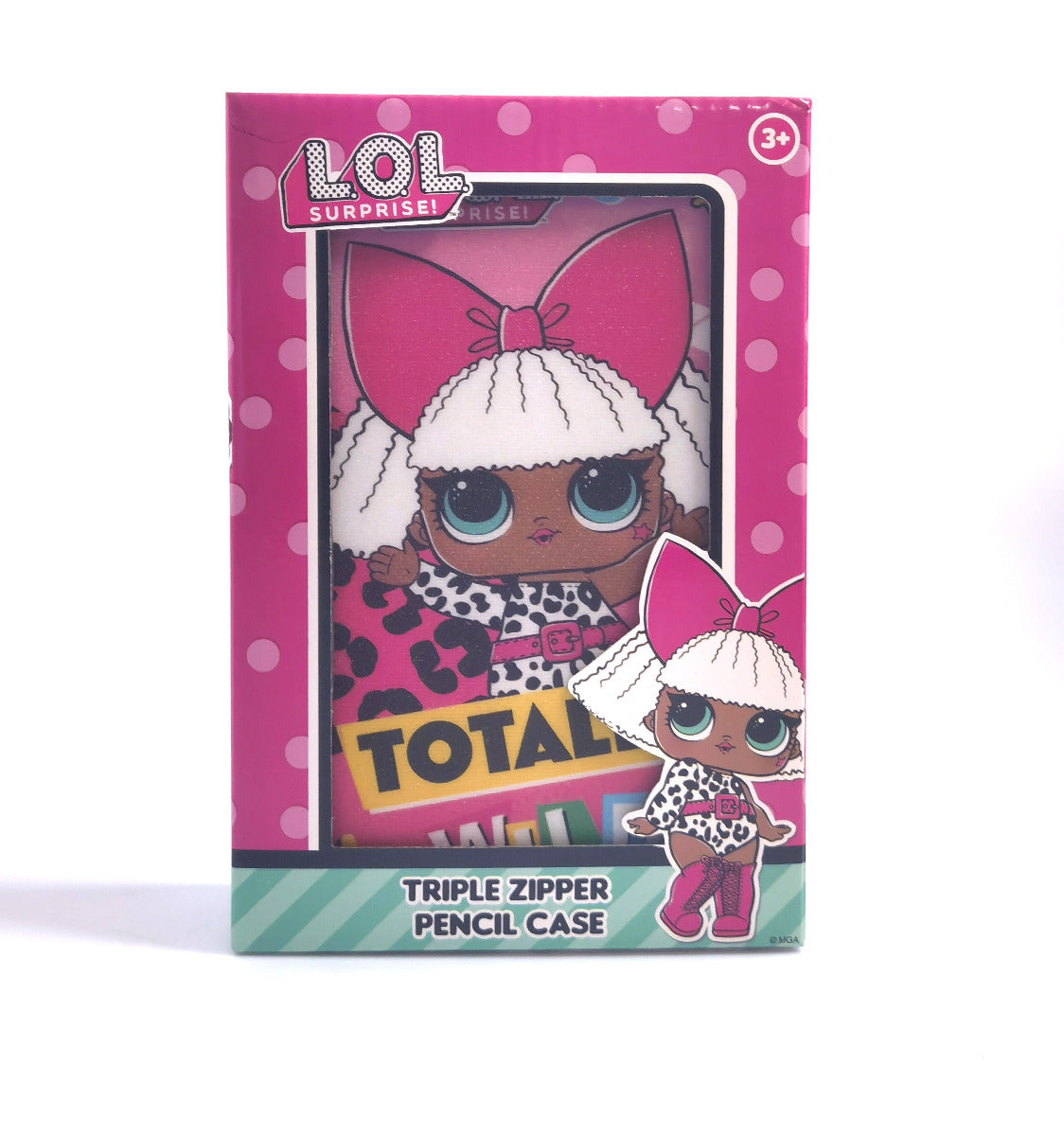 Buy Lol Surprise 3 Zippers Pencil Case | Yallatoys.com