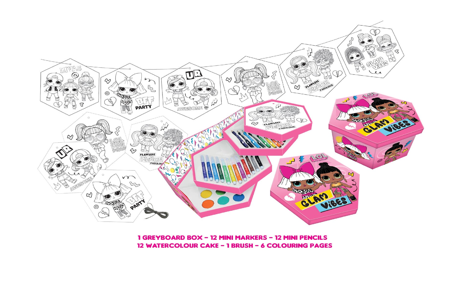 Buy Lol Surprise Coloring Banner | Yallatoys.com
