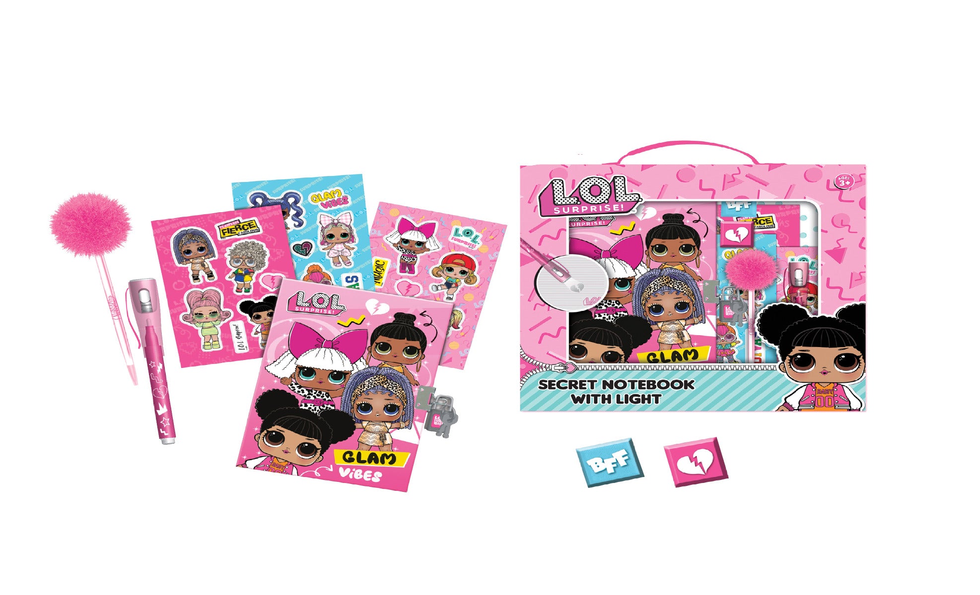 Buy Lol Surprise Secret Notebook With Light | Yallatoys.com